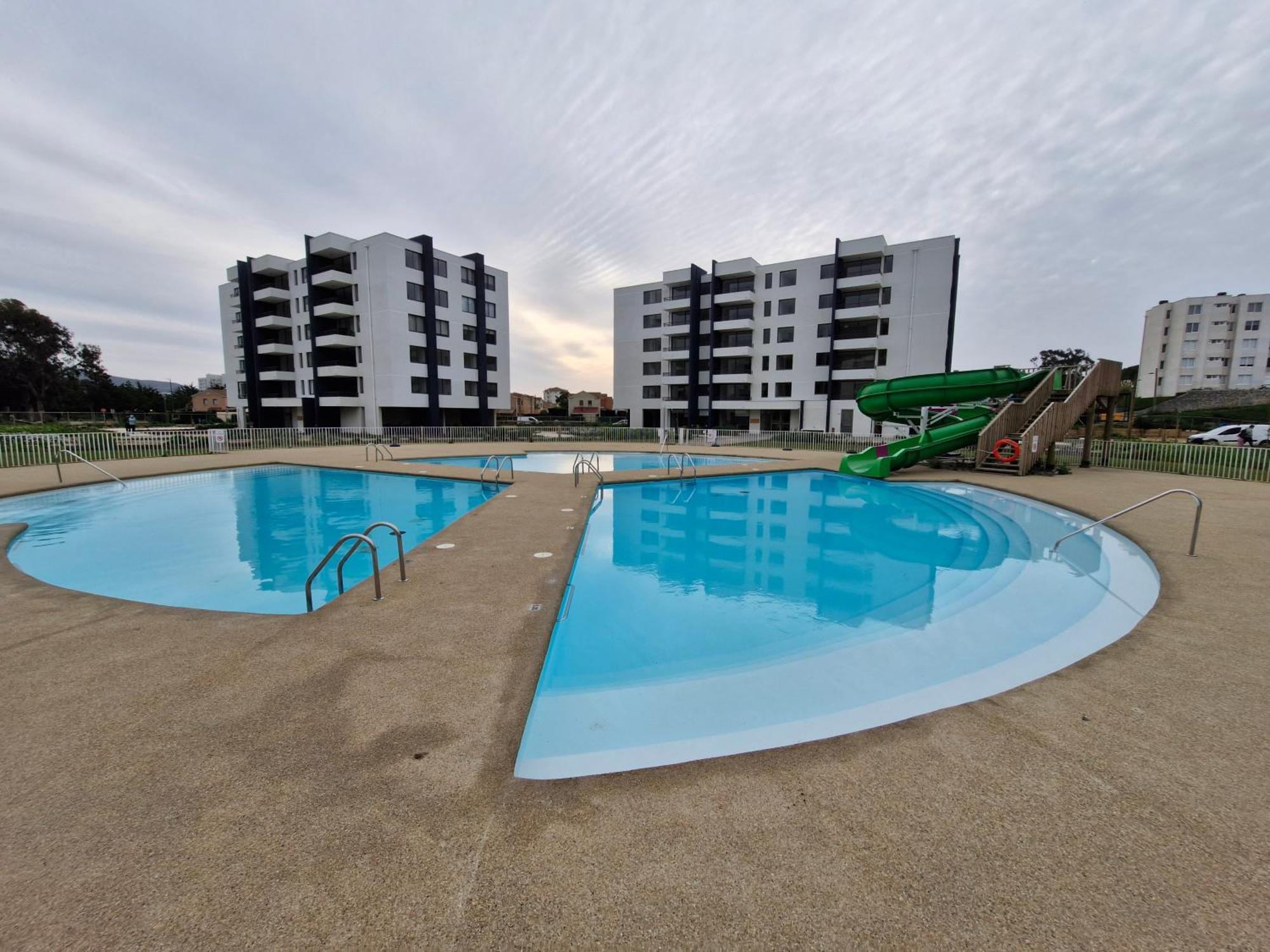 Departamento Punta Puyai Papudo 5To Piso, Privilegiada Vista Al Mar Exterior foto